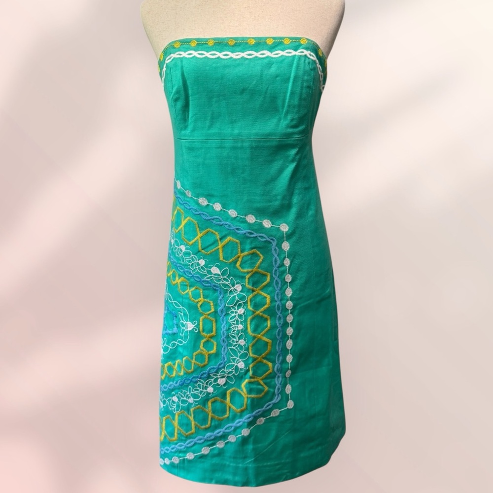 Lilly Pulitzer Bowen Strapless Dress - Picture 3 of 12